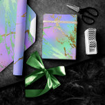 Papel De Presente Milênio Marble | Jogo-Arco-Íris Coletivo Ombre<br><div class="desc">Excelente para artesanato, embrulhamento de presentes e desacoplamento de móveis! Gradiente brilhante e colorido de mármore com cores aquáticas em tons vibrantemente ricos de azul turquesa, verde-menta, rosa-quente e paleta ombre roxa de lavanda inspirada pela sereia. Esta textura feminina pintada manualmente adiciona a pop perfeita de cor. Da coleção "Modern...</div>