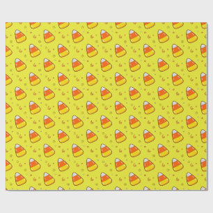 Papel De Presente Milho De Balas, Milho De Candy De Halloween, Queda