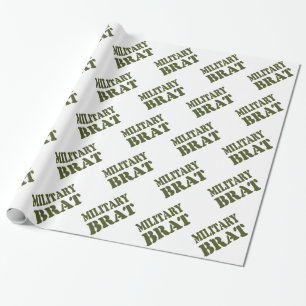PAPEL DE PRESENTE MILITAR BRAT