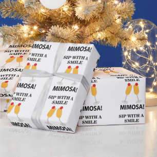 Papel De Presente Mimosa Beba Com Um Sorriso Mimosa