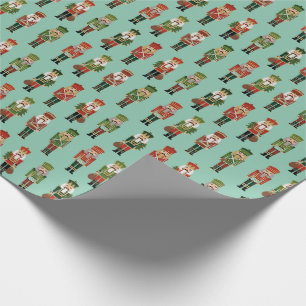 Papel De Presente Mini Nozes de Natal