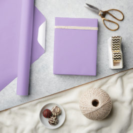 Papel De Presente Minimalista Moderno Lilás
