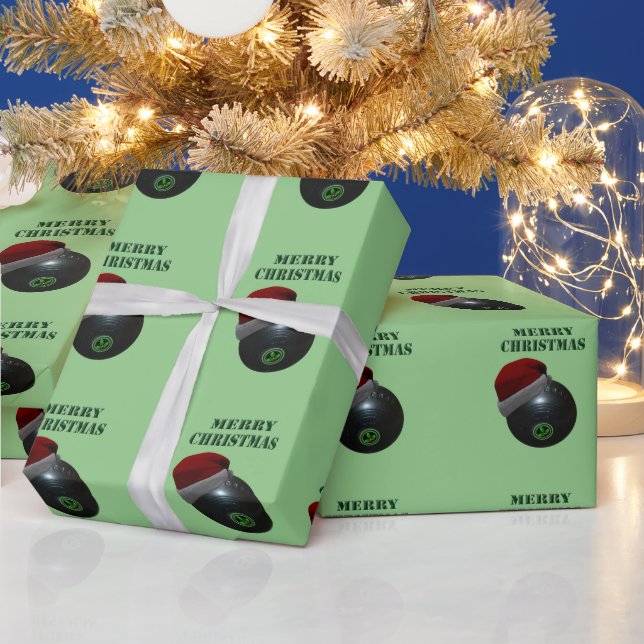 Papel De Presente "Minimalistas Bowls Feliz Natal" (Feriados)