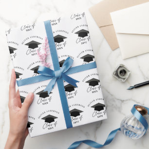 Papel De Presente Mínimo moderno invólucro elegante de fotografia 