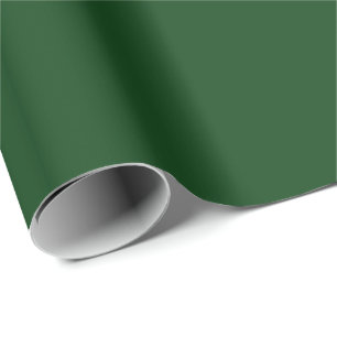 Papel De Presente Mínimo sólido da árvore verde-cedar escura