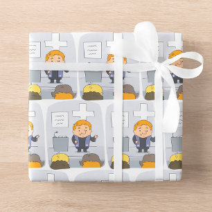 Papel De Presente Ministro Pregando para Congregação