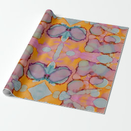 Papel De Presente Miragem de Algodão Doce