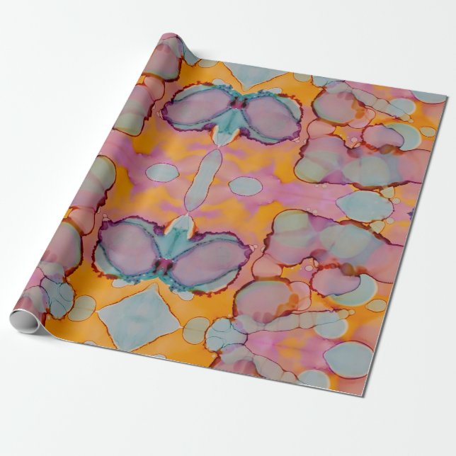 Papel De Presente Miragem de Algodão Doce (Desenrolado)