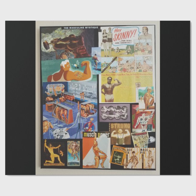 Papel De Presente Mística Masculina (Aberto)