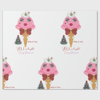 Papel De Presente Mistletoe Wrapping paper