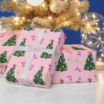 Moça Rosa Moderna Bota Ocidental Bota Árvore de Na