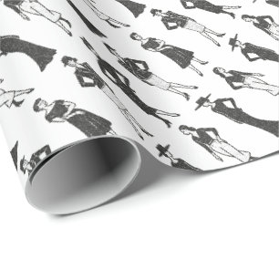Papel De Presente Moda