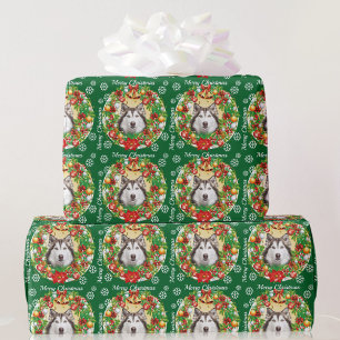 Papel De Presente Modelo de Foto de Gato de Pato de Cão de Árvore de