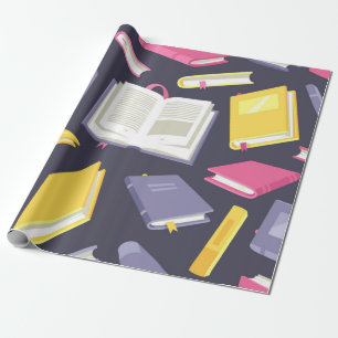 Papel De Presente Modelo de livro