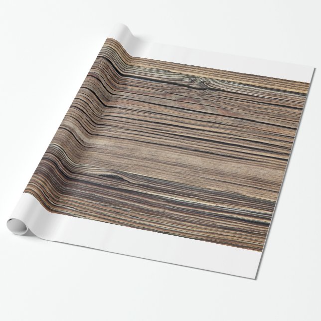 Papel De Presente Modelo de madeira resistido do fundo da prancha da (Desenrolado)