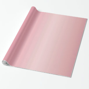 Papel De Presente Modelo de presente elegante Glossy Rose Gold Glam