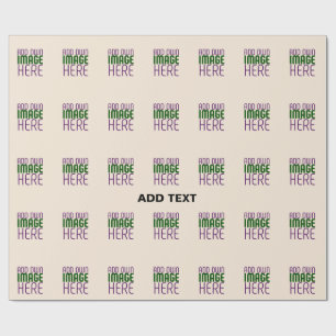 PAPEL DE PRESENTE MODELO DE TEXTO DE IMAGEM NATURAL SIMPLES EDITÁVEL