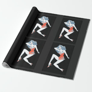Papel De Presente Modelo Glamoroso Possuindo Thunder_Cove