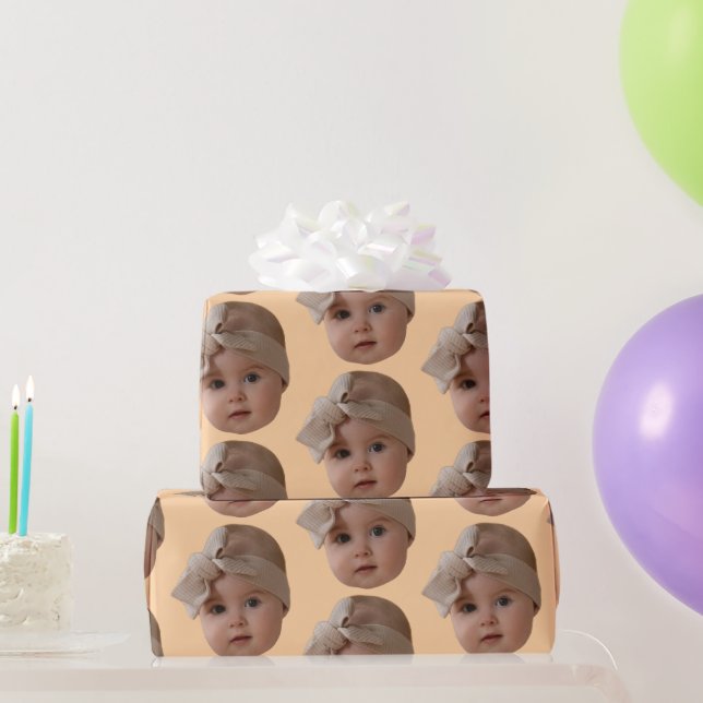 Papel De Presente Modern Custom Funny Gift Birthday Party Christmas  (Presentes para festas)