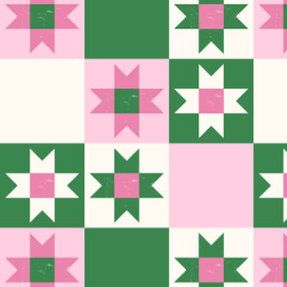 Papel De Presente Modern Geometric Gift Wrapping Paper – Pink & Gree