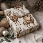 Papel De Presente Modern Rustic Reindeer Christmas<br><div class="desc">Torne o dia especial do seu filho ainda mais extraordinário com o nosso Papel de Embalagem Personalizado para Crianças. É uma maneira séria de mostrar a eles que a dentro de presente é tão única e apreciada quanto ela é. Que o entusiasmo de desempacotar um presente se torne uma memória...</div>