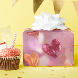 Papel De Presente Modern Valentine Wrapping Paper– Abstract Colorful