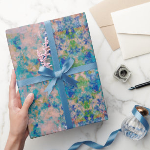Papel De Presente Moderno De Um Tipo De Abstrato Com Cores De Sangri