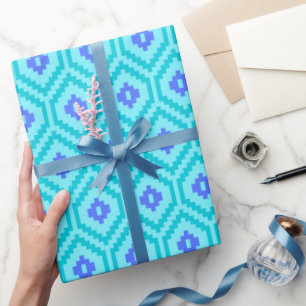 Papel De Presente Moderno Luxuoso Inicial Contemporâneo Feminino