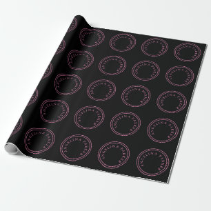 Papel De Presente Moderno Minimalista Simples Único