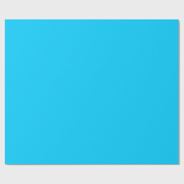Papel De Presente Moderno Mínimo Simples do Céu Vivo (Aberto)