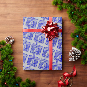 Papel De Presente Moinho, Olhar Delft.