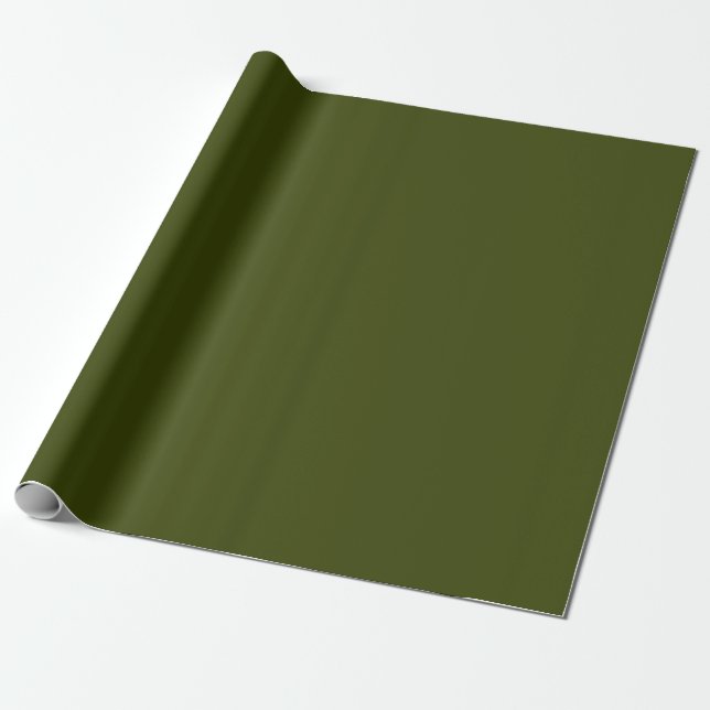 Papel De Presente Moisés Escuro Verde (Desenrolado)