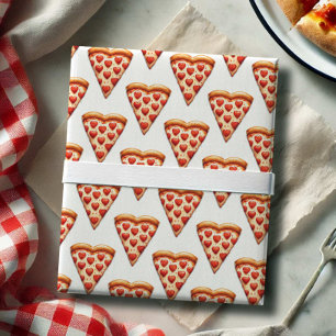 Papel De Presente Mola de presentes para pizza com aquarela
