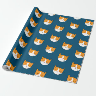 Papel De Presente Molhador de Gato com Sono Bonito