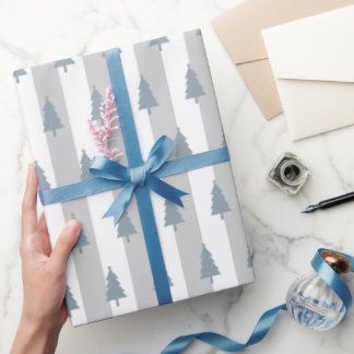 Papel De Presente Molhador de Natal de Cinzas Eve e Sofie