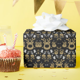 Papel De Presente Molho de Natal Elf