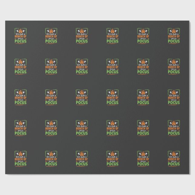 Papel De Presente Molinário de Halloween de Truques e Trapaças (Aberto)