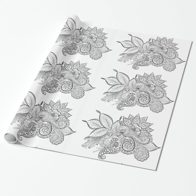 Papel De Presente momentos de calmação de papel (Desenrolado)