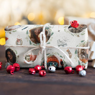 Papel De Presente Momentos de inverno alegres   Natal para fotos da 