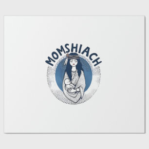 Papel De Presente Momhiach Jewish Hanukkah 2025 Mãe Jew