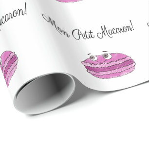 Papel De Presente Mon Petit Macaron