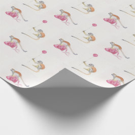Papel De Presente Monkey Party Birthday Cadeaupapier II