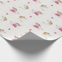 Monkey Party Birthday Gift Wrap Cadeaupapier