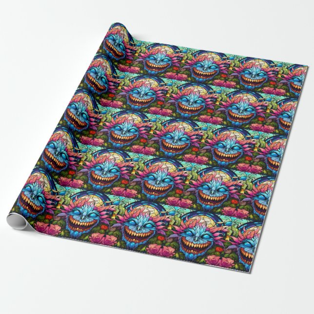 Papel De Presente Monster Art Wraptor Paper (Desenrolado)