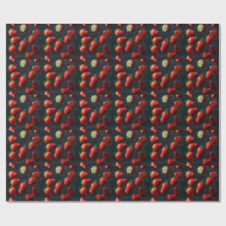 Papel De Presente Morango