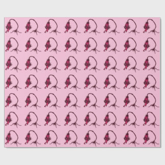 Papel De Presente morango