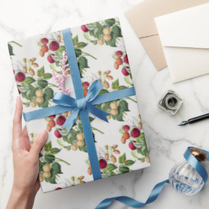 Papel De Presente Morango de vinagre