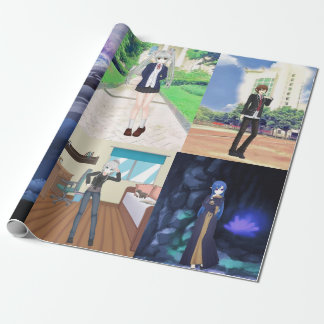 Papel De Presente More Anime Style Wrapping Paper