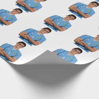 Papel De Presente Moroccan Football Player Stickers