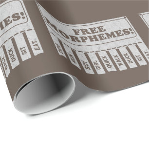 Papel De Presente Morphemes Gratuitos